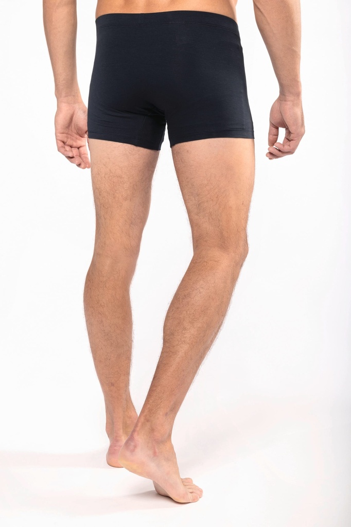 [K804-Black-S] Boxer Bio homme (K804) (Black, S)