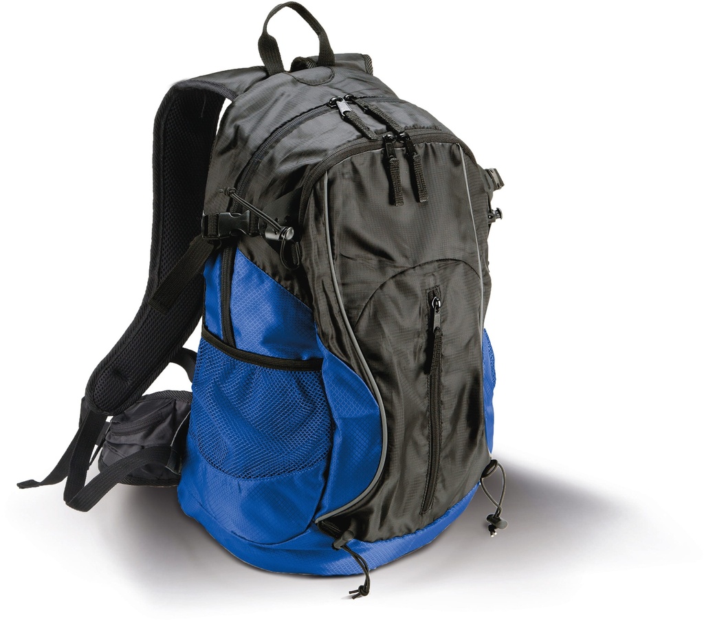 [KI0110-Black / royal blue-One size] Sac à dos multisports (KI0110) (Black / royal blue)