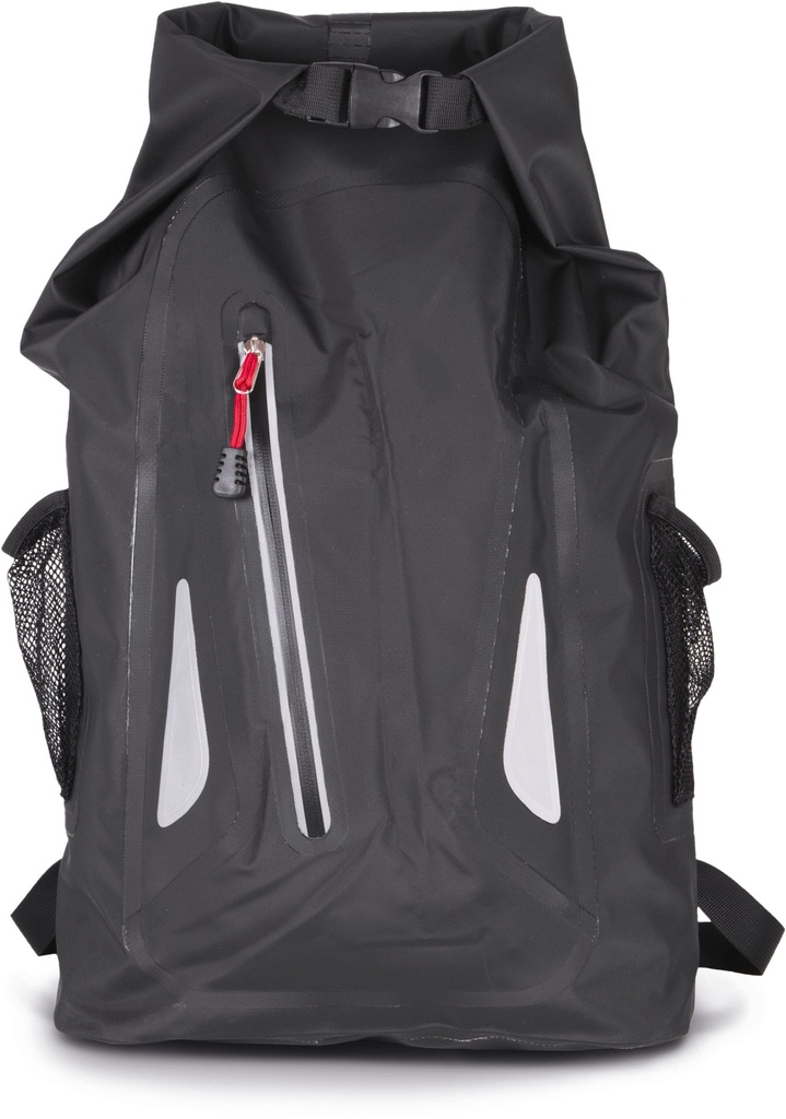 [KI0150-Black-One size] Sac à dos étanche (KI0150)