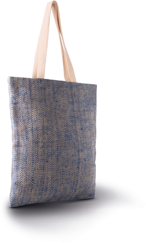 Sac en toile de jute teint 100% naturel (KI0226)