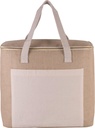 Sac isotherme en jute - grand modèle (KI0354)