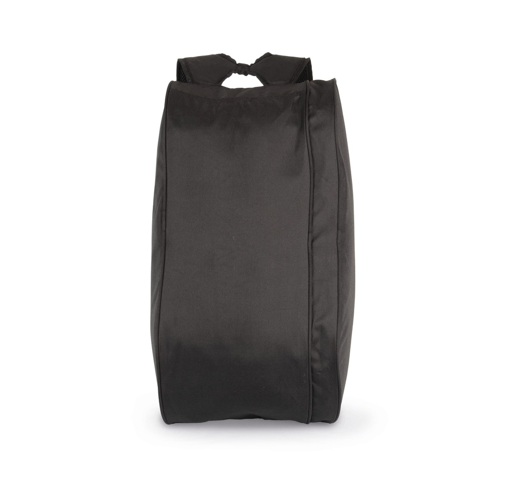 [KI0651-Black-One size] Sac à dos de padel recyclé avec porte-raquette (KI0651)