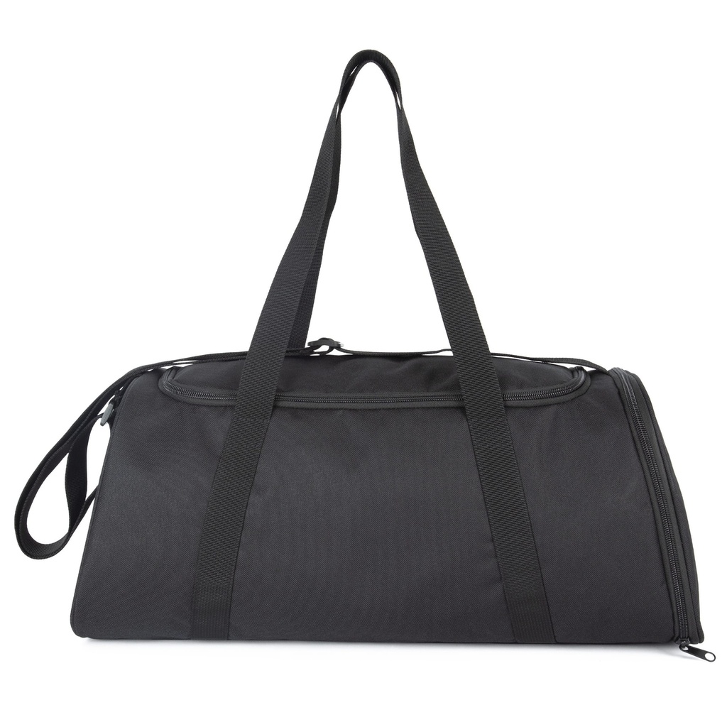 [KI0658-Black-One size] Sac de sport avec compartiment pour chaussures (KI0658) (Black)
