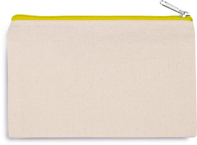 Pochette en coton canvas - petit modèle (KI0720)