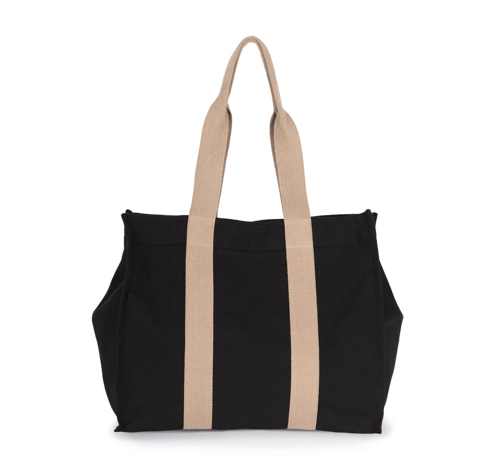 Grand sac shopping à soufflet recyclé (KI5201)