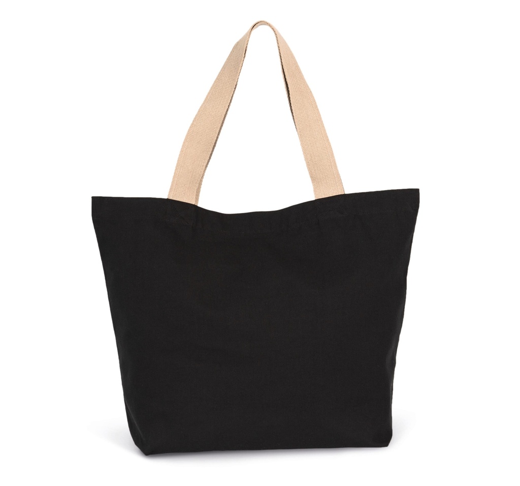 Grand sac shopping recyclé à fond plat (KI5204)