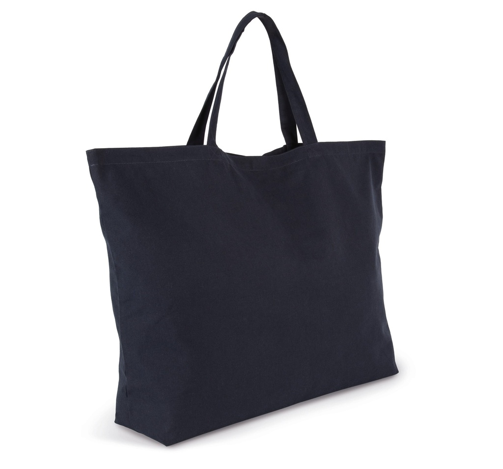[KI5222-Black jhoot-One size] Sac shopping XL K-loop (KI5222) (Black jhoot)