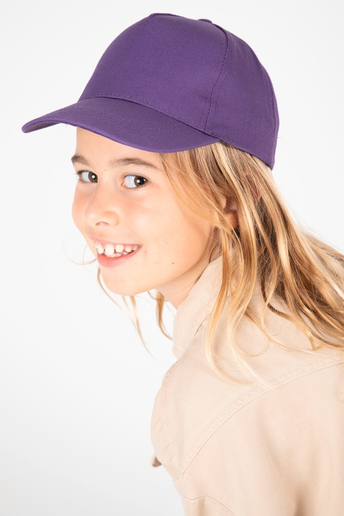 Casquette enfant en coton - 5 panneaux (KP149)