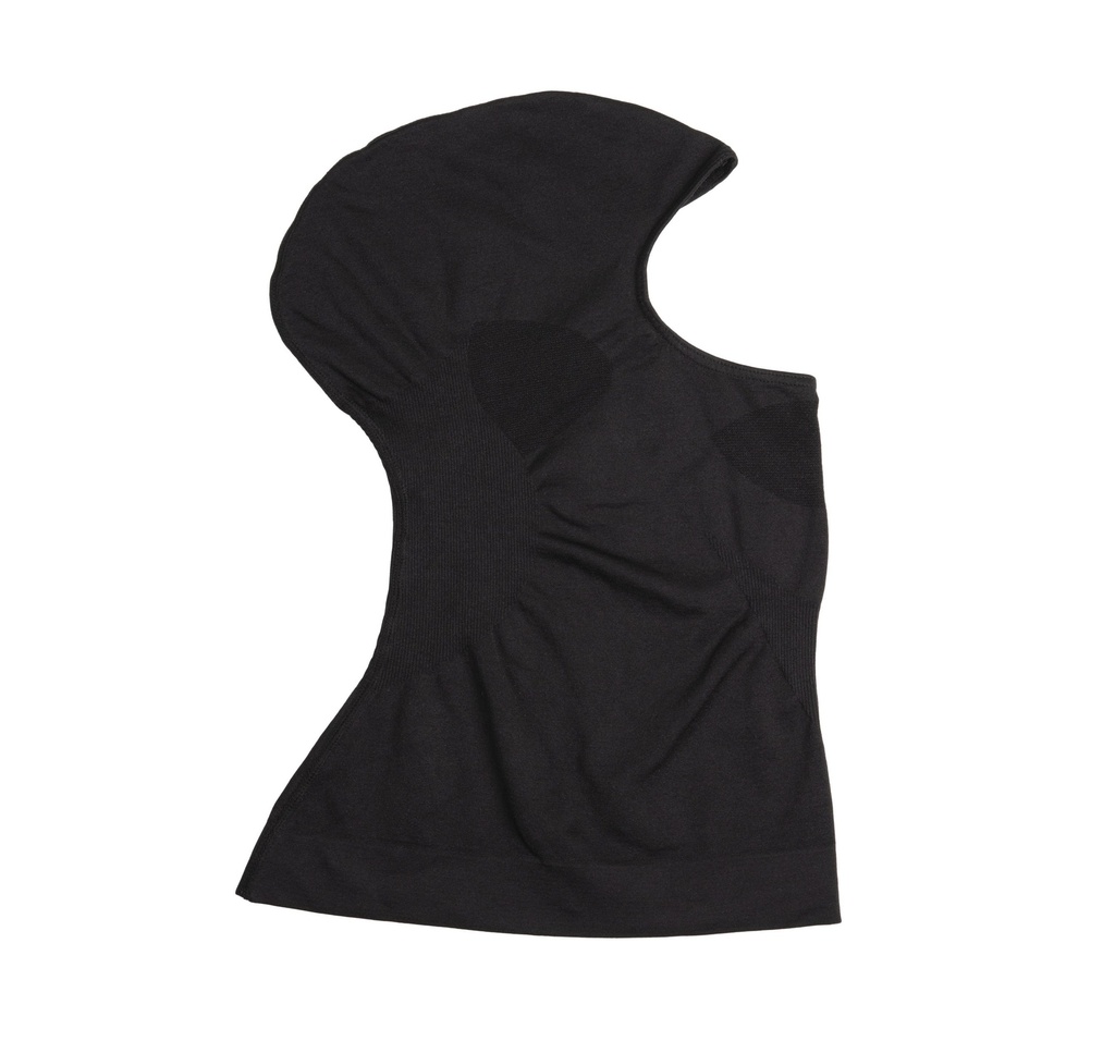 [KP442-Black-One size] Cagoule sans couture (KP442)