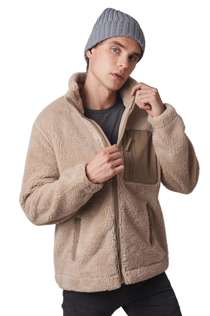 [KP953-Black-One size] Bonnet à double côte et revers (KP953) (Black)