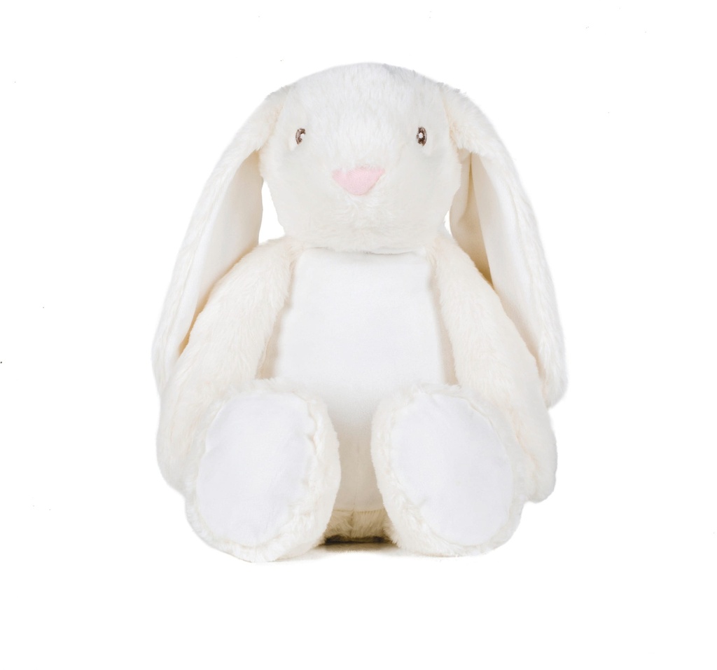 [MM050-Cream-One size] Peluche zippée Lapin (MM050)