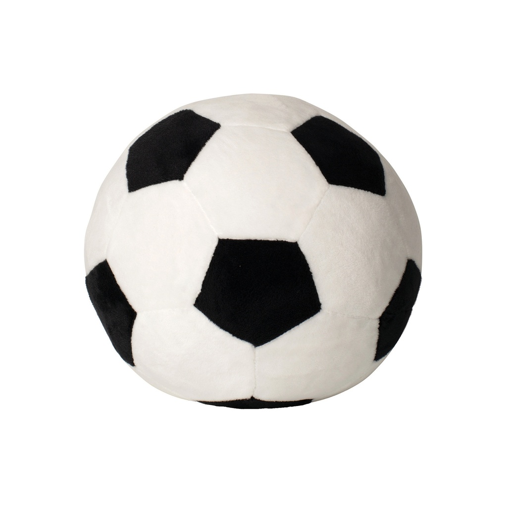 [MM583-Black/white-One size] Ballon de foot zippé (MM583)
