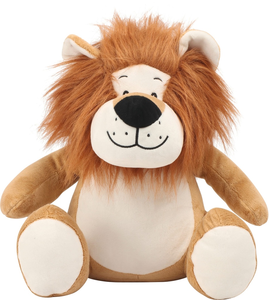 [MM569-Brown-One size] Peluche zippée Lion (MM569)