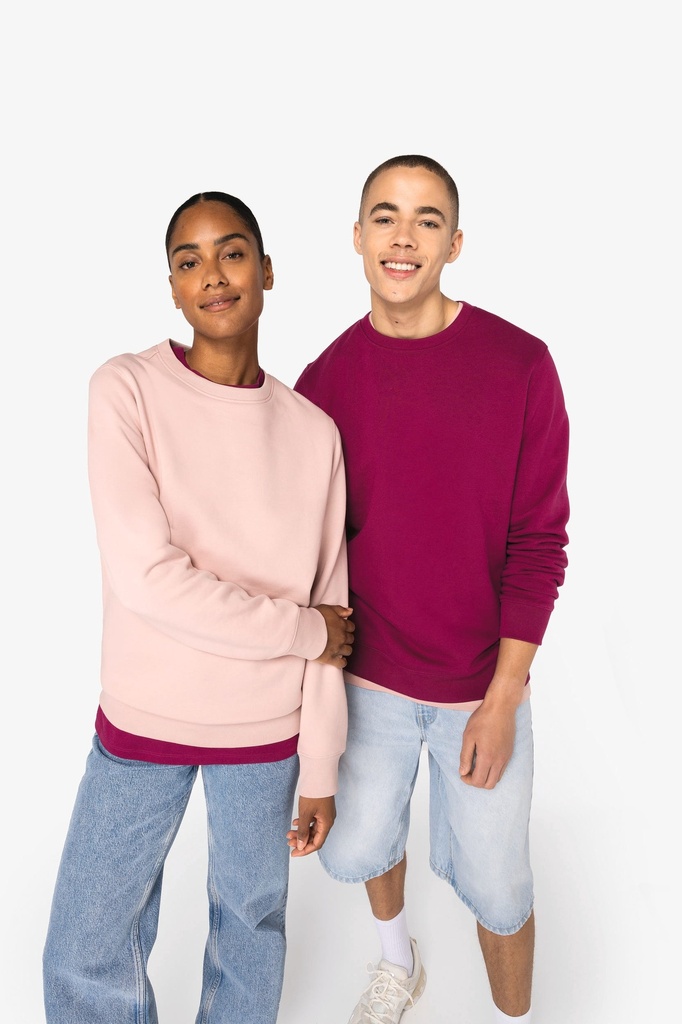 Sweat-shirt écoresponsable à col rond unisexe (NS400)