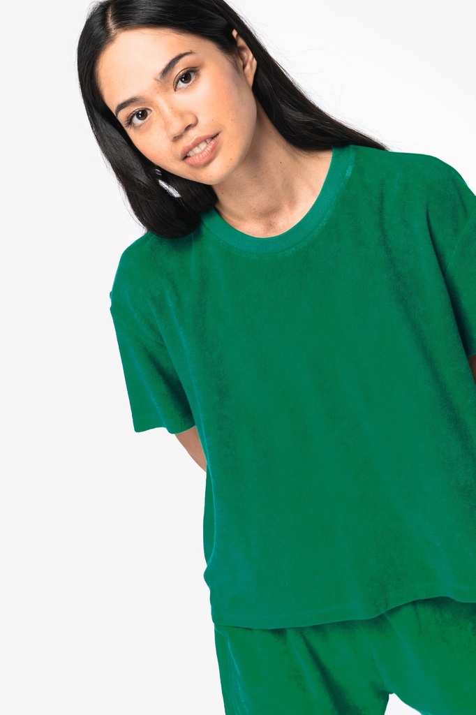 T-shirt écoresponsable en éponge femme (NS328)