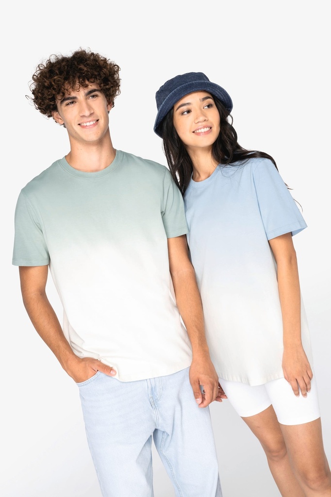 T-shirt écoresponsable Dip Dye unisexe (NS345)