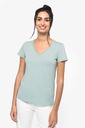 T-shirt écoresponsable col V femme (NS334)