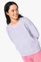 Sweat-shirt écoresponsable en éponge femme (NS413)