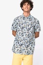 Chemise imprimé végétal homme (NS530)