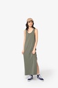 Robe écoresponsable délavée en jersey femme (NS5012)