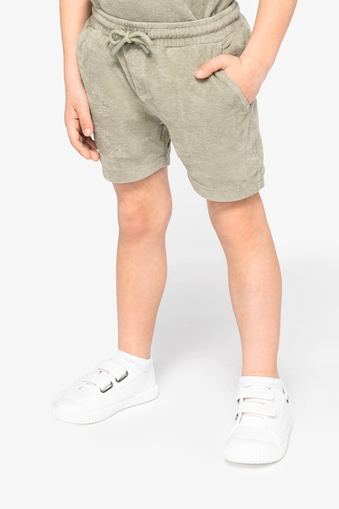 Short écoresponsable en éponge garçon (NS718)