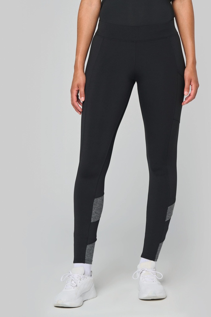 Legging de padel bicolore femme (PA1016)