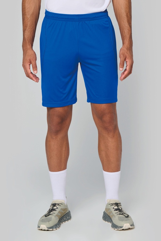 [PA101-Black-S] Short de sport (PA101) (Black, S)