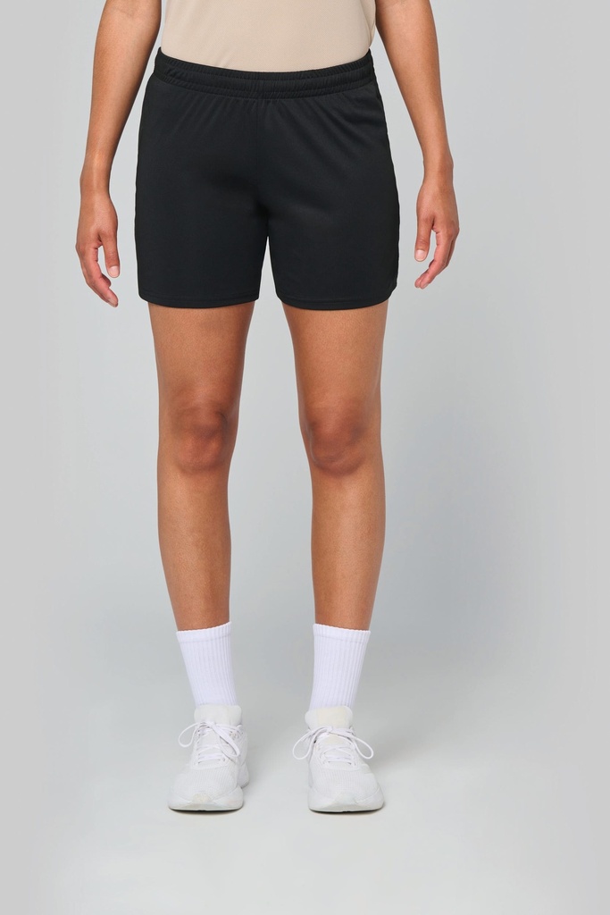 [PA1024-Black-S] Short de jeu femme (PA1024) (Black, S)