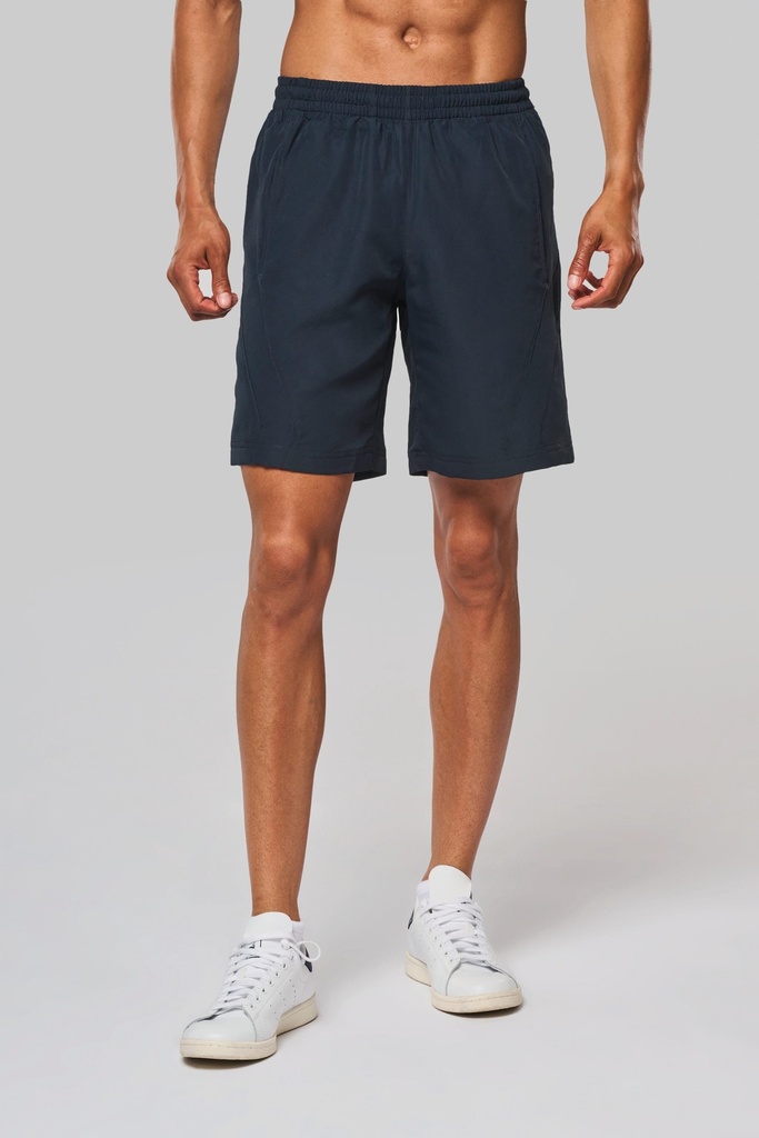 [PA154-Black-S] Short de sport (PA154) (Black, S)