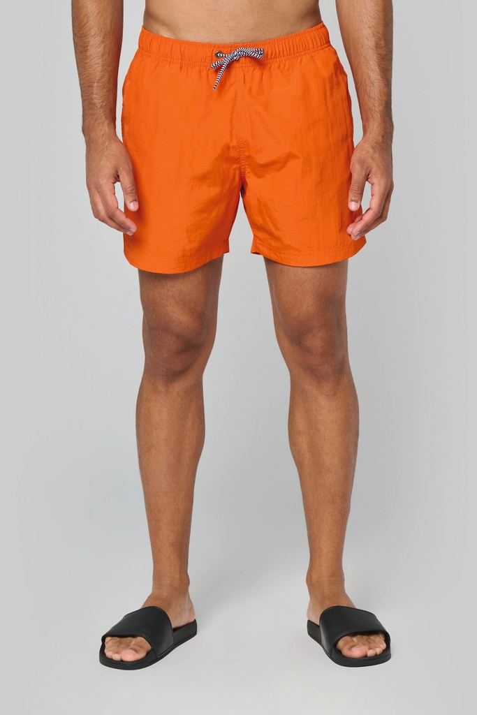 [PA168-Black-S] Short de bain (PA168) (Black, S)