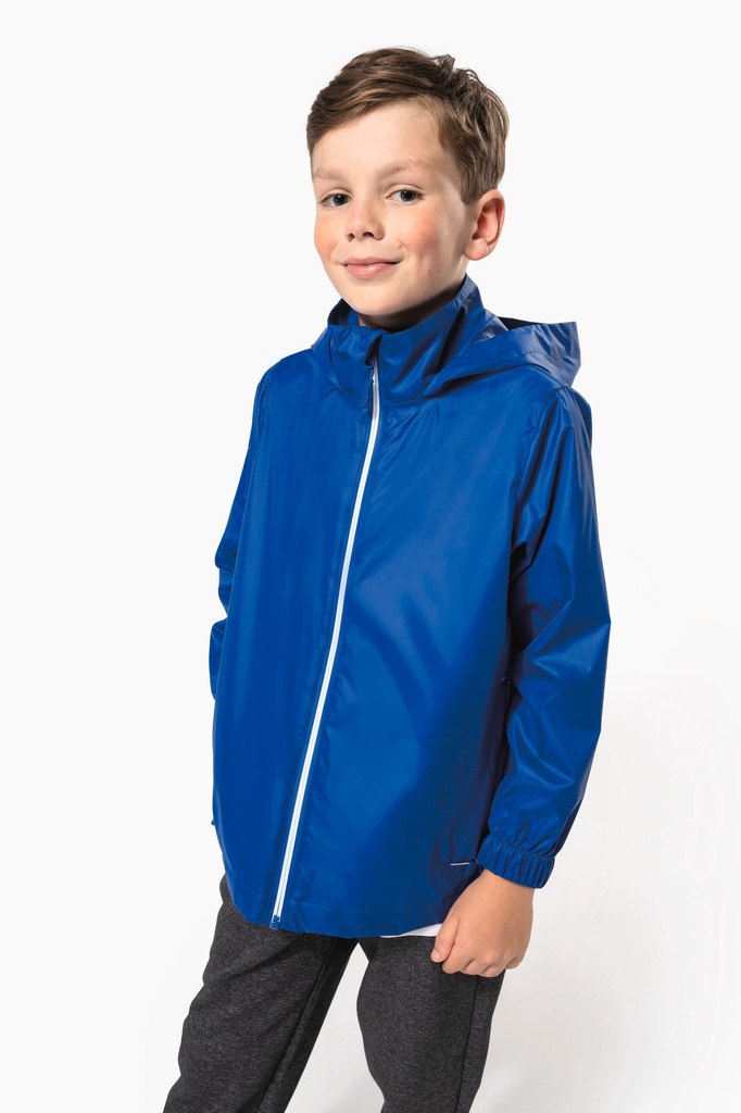 [PA251-Black-4/6 ans] Veste de pluie enfant (PA251) (Black, 4/6 ans)