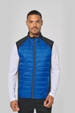 Veste sport bi-matière sans manches unisexe (PA235)