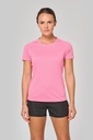 T-shirt de sport à col rond recyclé femme (PA4013)