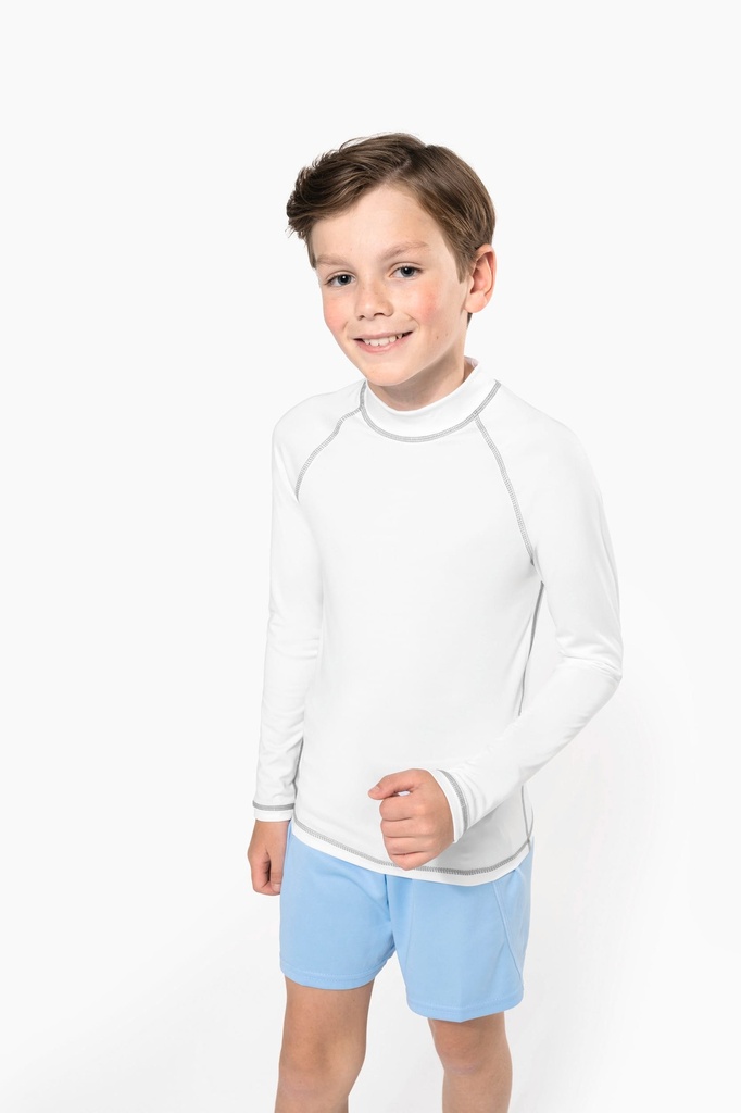 T-shirt technique à manches longues avec protection anti-UV enfant (PA4018)