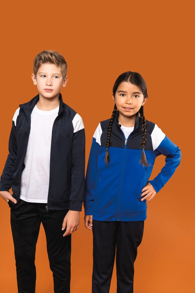 Veste de survêtement zippée enfant (PA391)