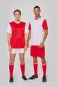 Maillot manches courtes bicolore unisexe (PA4023)