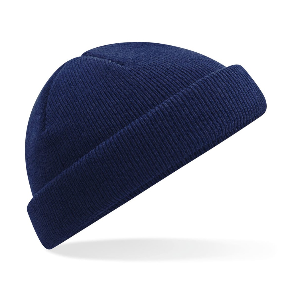 [B43R-Black-One size] Bonnet style pêcheur recyclé (B43R) (Black)