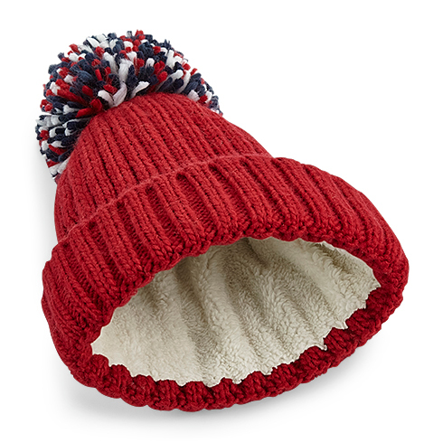 [B390-Classic red-One size] Bonnet Hygge (B390) (Classic red)