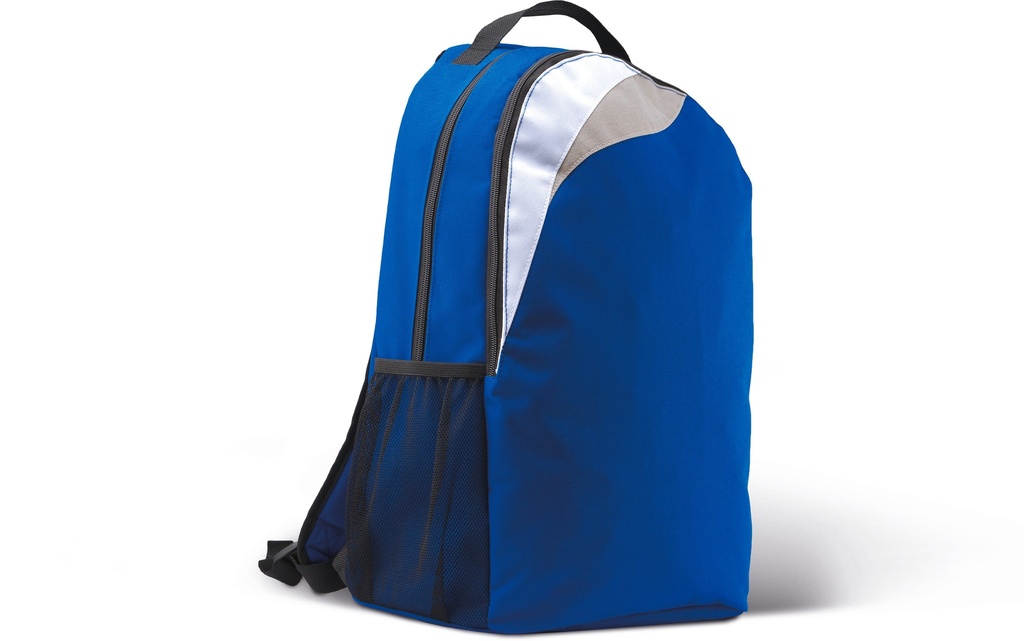 [PA535-Black / white / light grey-One size] Sac à dos multisports - 16L (PA535) (Black / white / light grey)