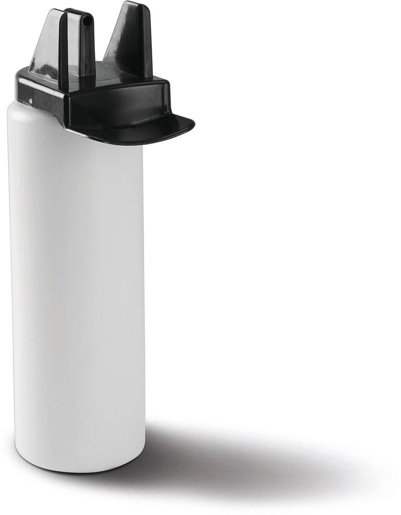 [PA561-Black-One size] Bouteille de sport hygiénique 1000 ml (PA561) (Black)