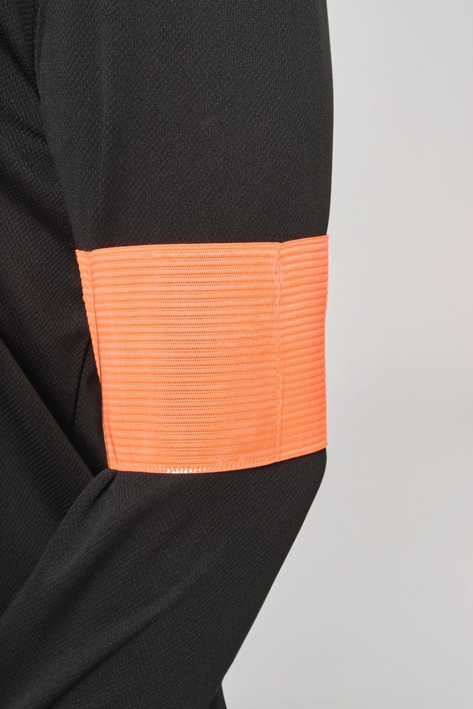 [PA678-Black-One size] Brassard élastique porte-étiquette (PA678) (Black)
