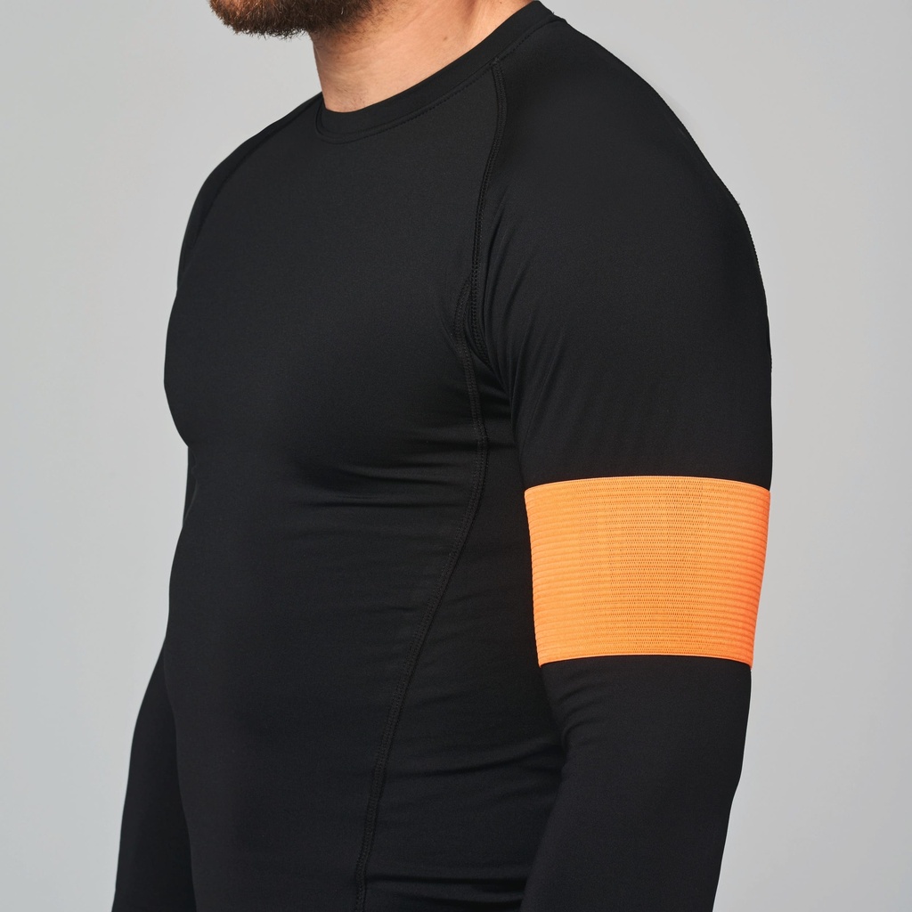[PA679-Black-Taille 1] Brassard élastique vierge (PA679) (Black, Taille 1)
