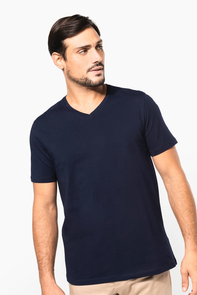 T-shirt Supima® col V manches courtes homme (PK304)