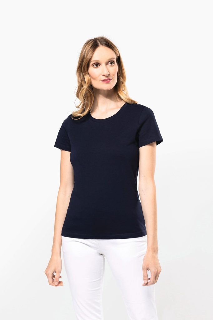 T-shirt Supima® col rond manches courtes femme (PK301)