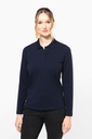 Polo Supima® manches longues femme (PK203)