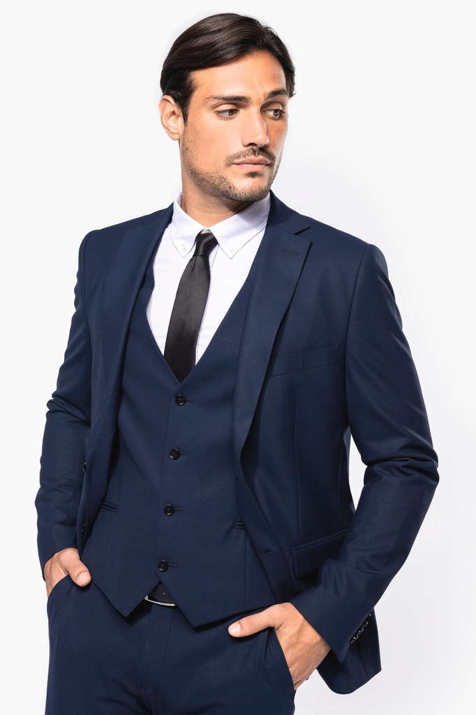 [PK540-Black-48] Gilet homme (PK540) (Black, 48)