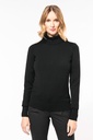 Pull Mérinos col roulé femme (PK913)