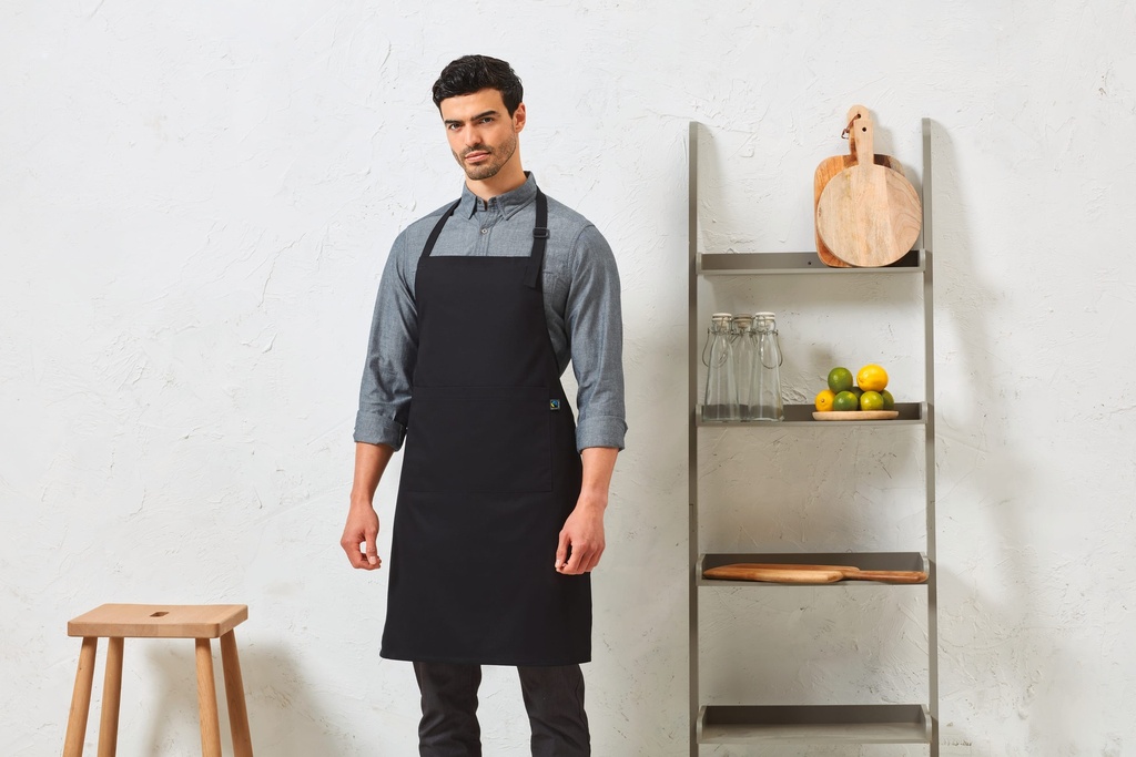 Tablier à bavette "Fairtrade" (PR112)