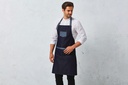 Tablier Denim à bavette "Domain" (PR127)
