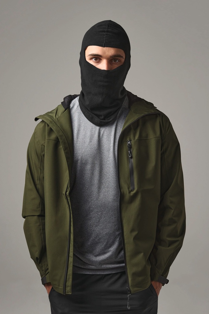 [B230-Black-One size] Cagoule en micropolaire (B230)
